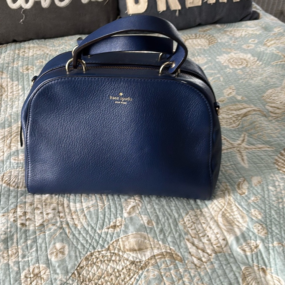 Authentic Kate Spade blue satchel